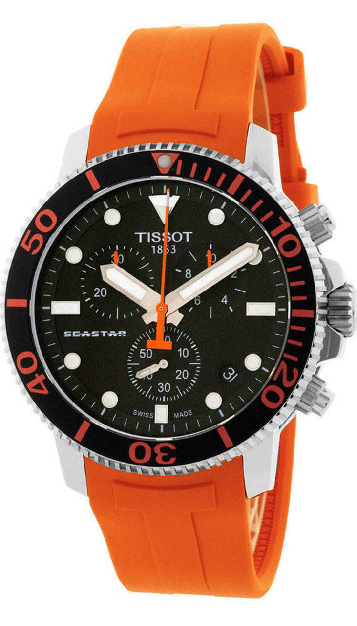Tissot - Seastar 1000 orange